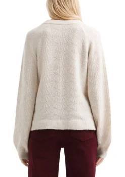 QS Pullover & Sweatshirts*Strickpullover creme