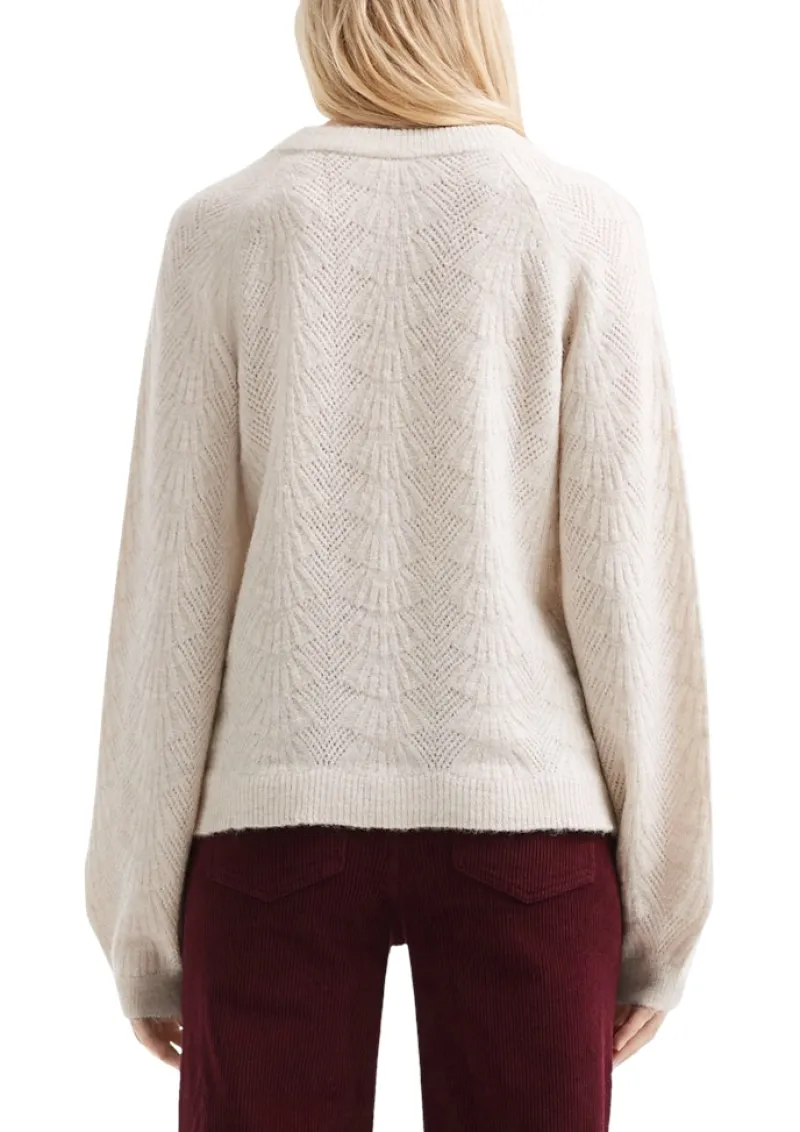 QS Pullover & Sweatshirts*Strickpullover creme