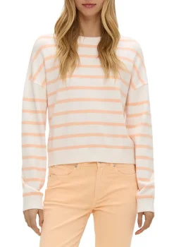 QS Pullover & Sweatshirts*Strickpullover creme