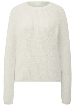 QS Pullover & Sweatshirts*Strickpullover creme