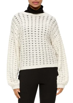 QS Pullover & Sweatshirts*Strickpullover creme