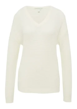 QS Pullover & Sweatshirts*Strickpullover creme