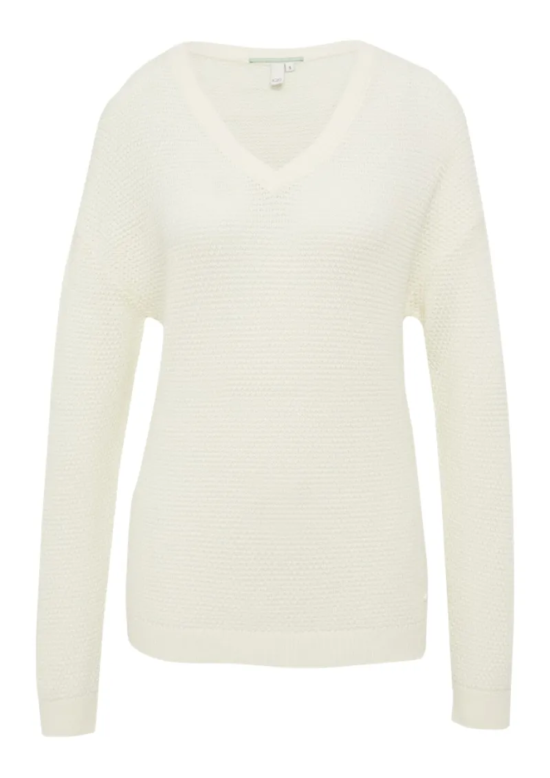 QS Pullover & Sweatshirts*Strickpullover creme