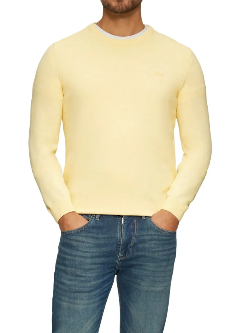 s.Oliver Pullover & Sweatshirts|Big Boys*Strickpullover Gelb