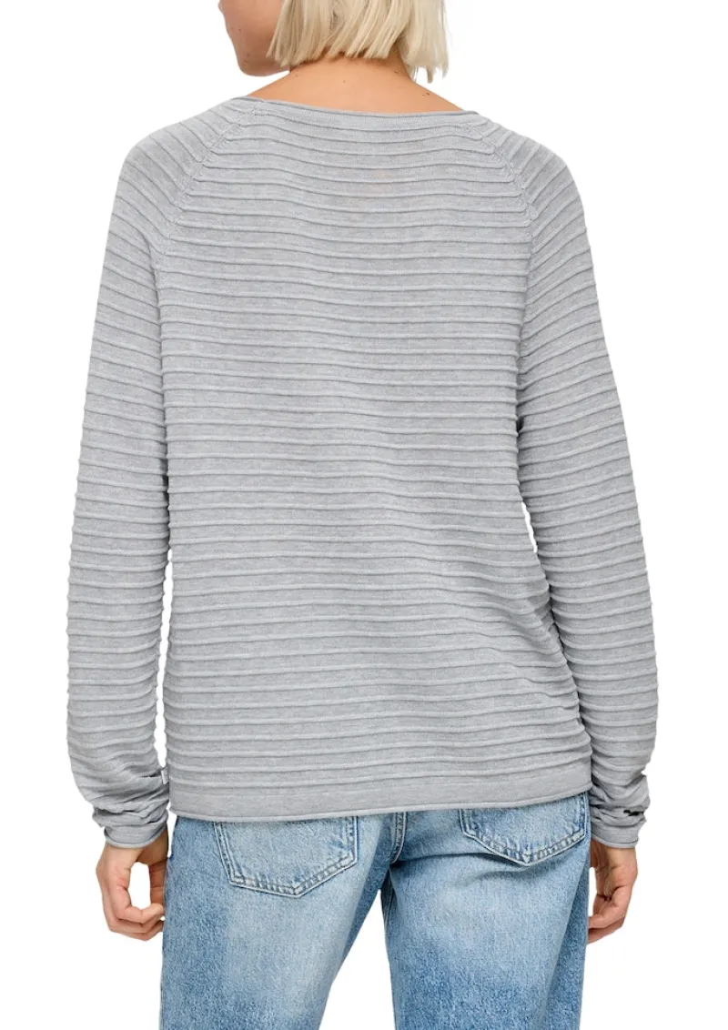 QS Pullover & Sweatshirts*Strickpullover grau1