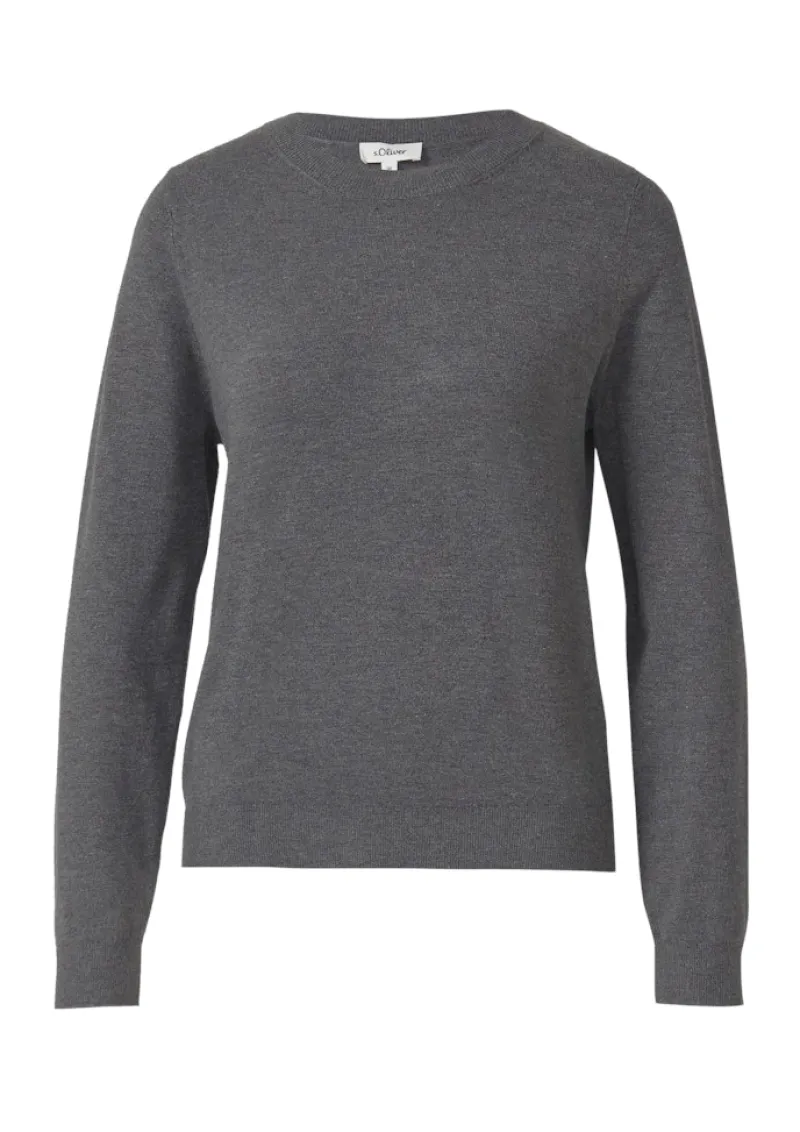 s.Oliver Pullover & Sweatshirts*Strickpullover grau2