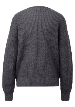 QS Pullover & Sweatshirts*Strickpullover Grau