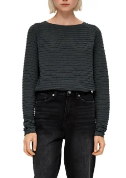 QS Pullover & Sweatshirts*Strickpullover grau2