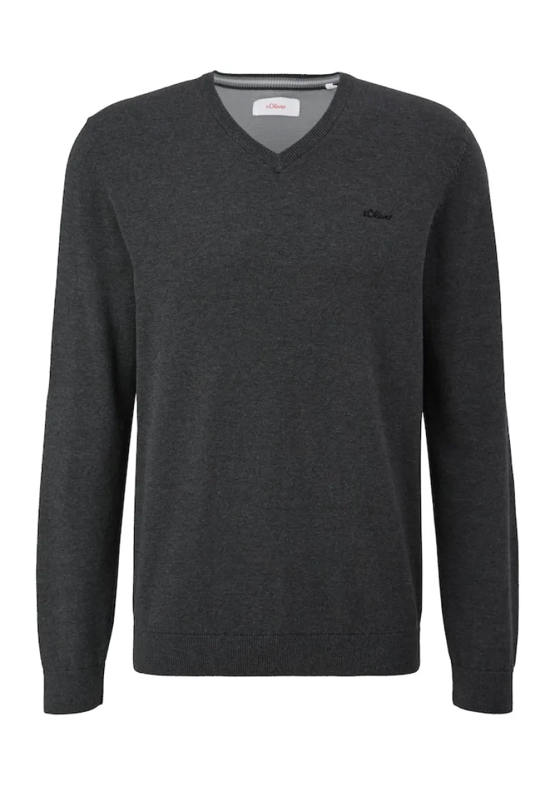 s.Oliver Pullover & Sweatshirts|Big Boys*Strickpullover grau2