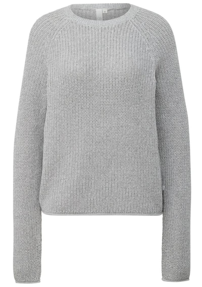 QS Pullover & Sweatshirts*Strickpullover Grau