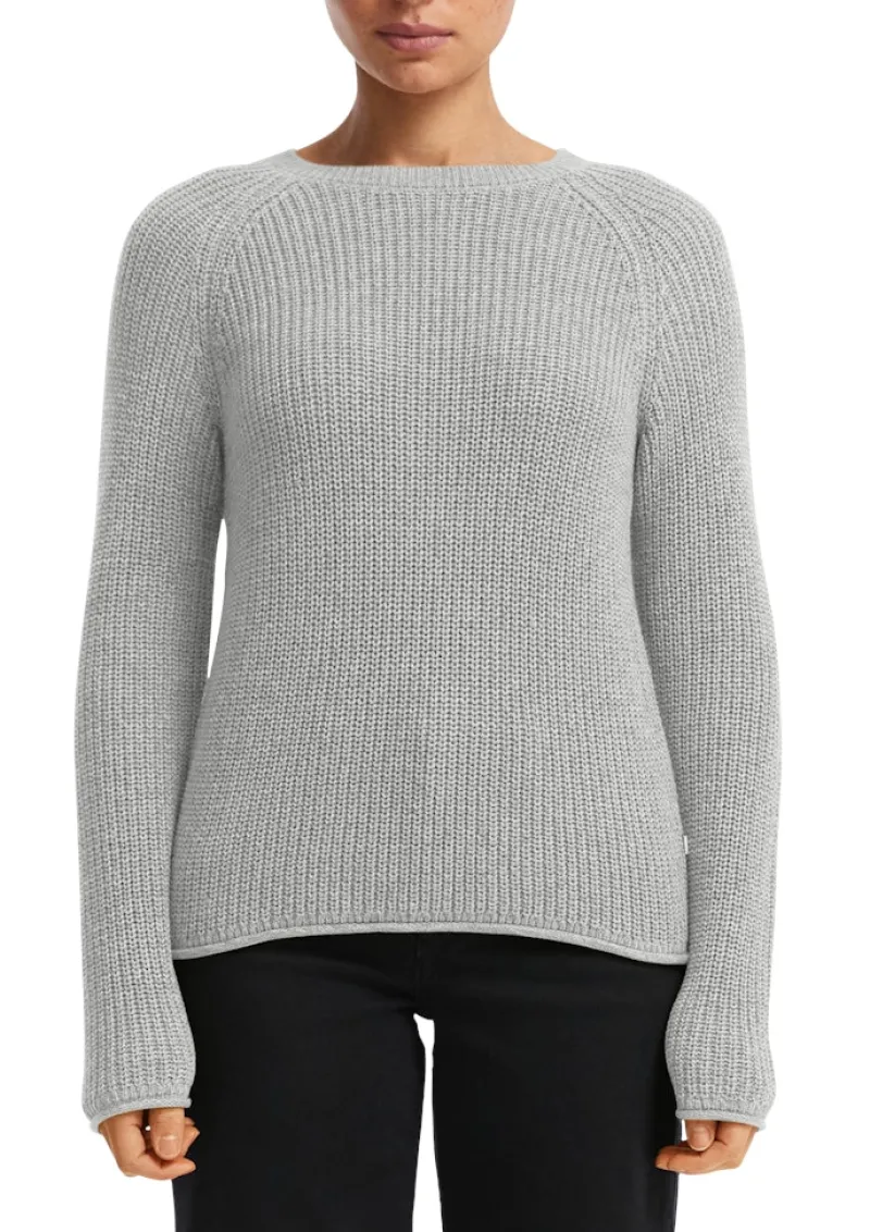 QS Pullover & Sweatshirts*Strickpullover Grau