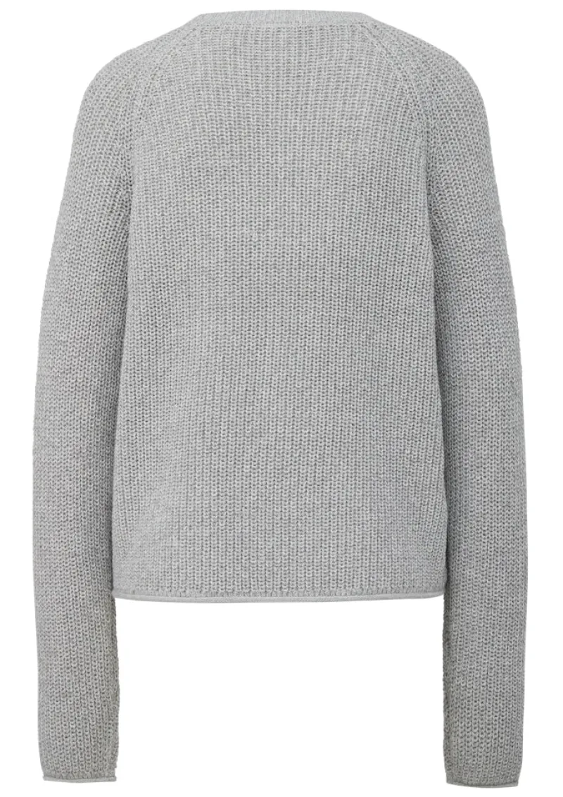 QS Pullover & Sweatshirts*Strickpullover Grau