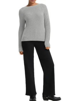 QS Pullover & Sweatshirts*Strickpullover Grau