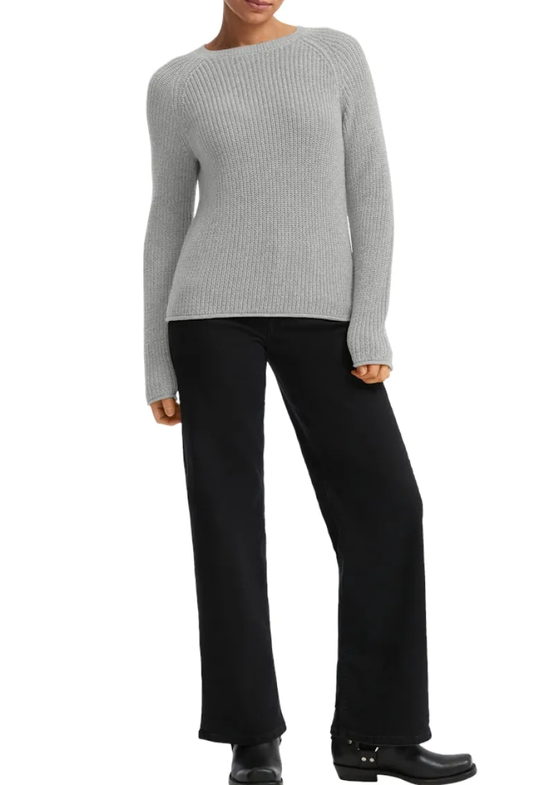 QS Pullover & Sweatshirts*Strickpullover Grau