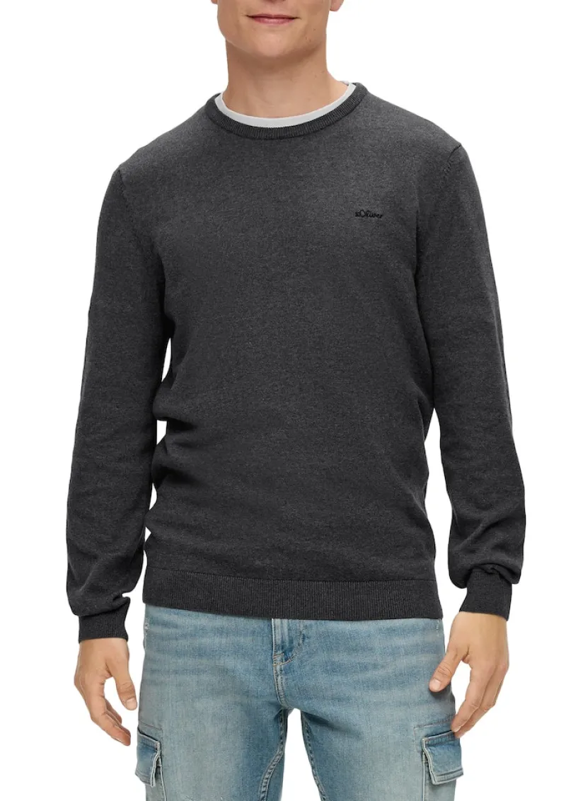 s.Oliver Pullover & Sweatshirts|Big Boys*Strickpullover grau2