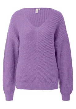QS Pullover & Sweatshirts*Strickpullover Lila