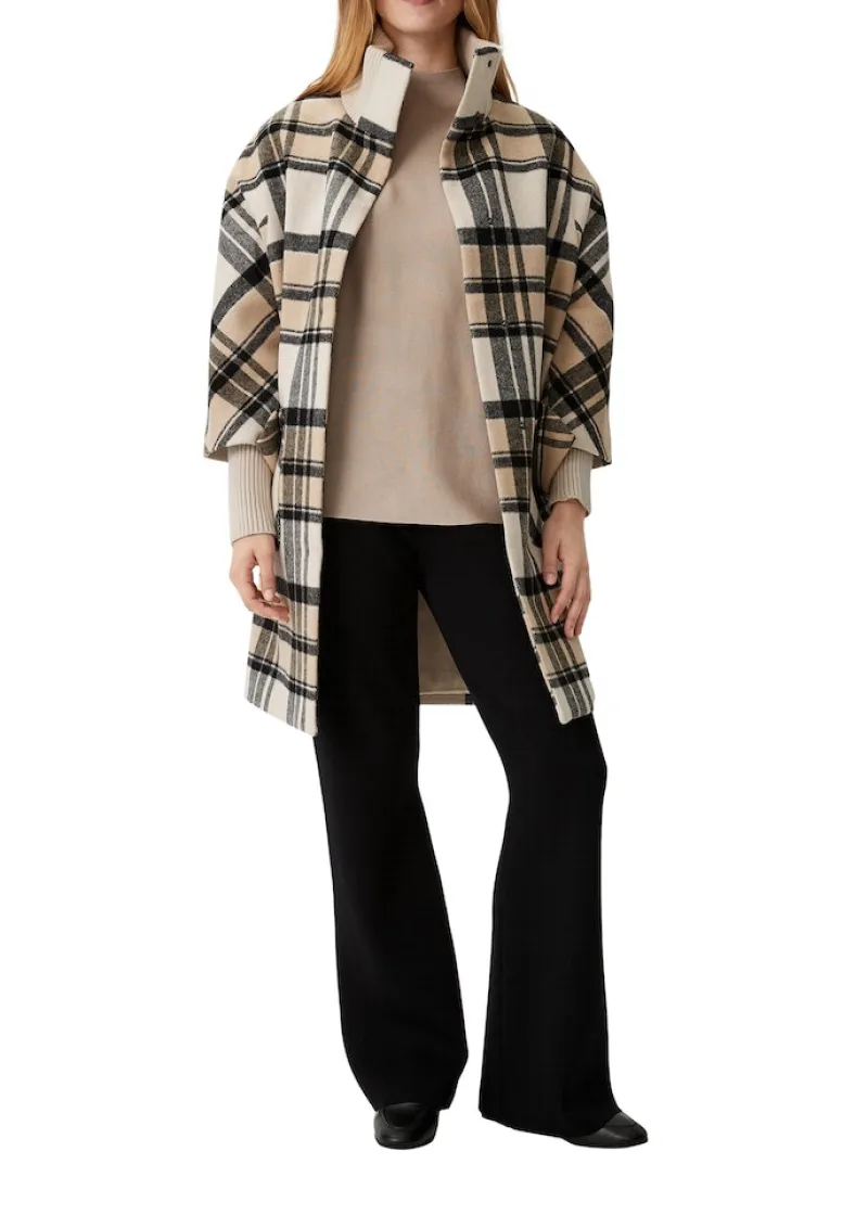 Comma Pullover & Sweatshirts*Strickpullover mit Inserts Beige