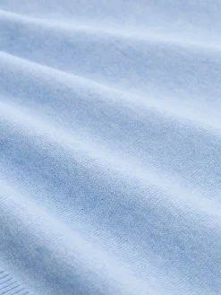 Tom Tailor Pullover & Sweatshirts*Strickpullover mit Kaschmir-Anteil light fjord blue melange