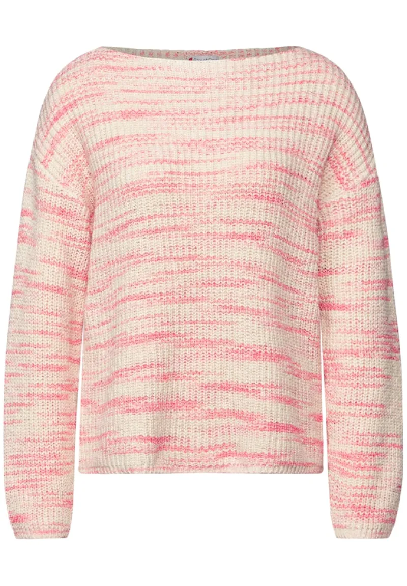 Street One Pullover & Sweatshirts*Strickpullover mit Muster soft beige