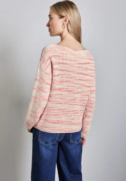 Street One Pullover & Sweatshirts*Strickpullover mit Muster soft beige