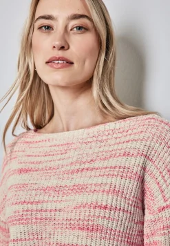 Street One Pullover & Sweatshirts*Strickpullover mit Muster soft beige