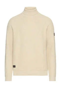 Camel Active Pullover & Sweatshirts|Big Boys*Strickpullover mit Stehkragen oatmeal