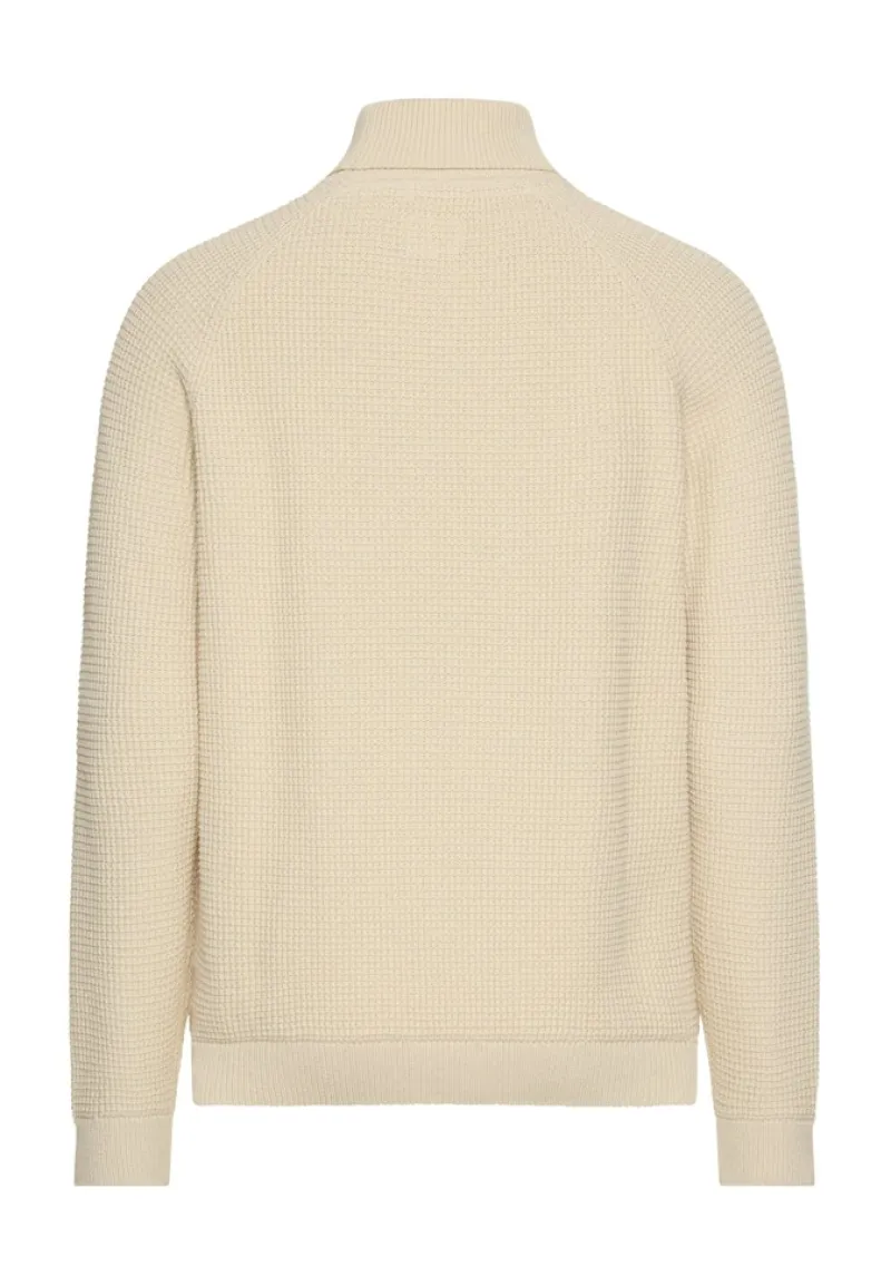 Camel Active Pullover & Sweatshirts|Big Boys*Strickpullover mit Stehkragen oatmeal