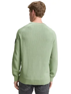 Tom Tailor Denim Pullover & Sweatshirts*Strickpullover mit Struktur fresh mint green
