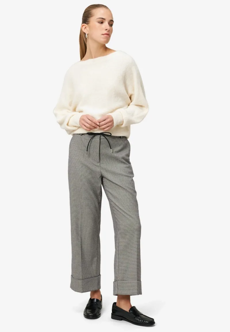 Zero Pullover & Sweatshirts*Strickpullover mit U-Boot Ausschnitt Eggnog