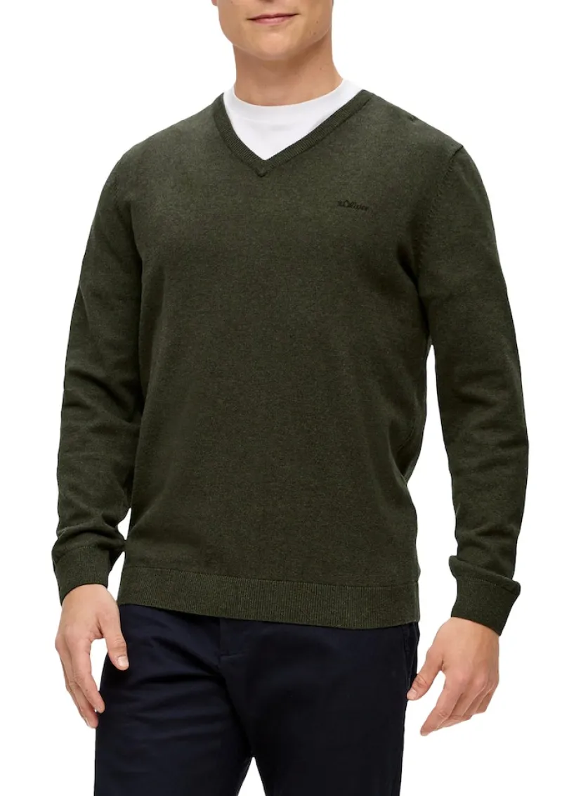 s.Oliver Pullover & Sweatshirts|Big Boys*Strickpullover olive5