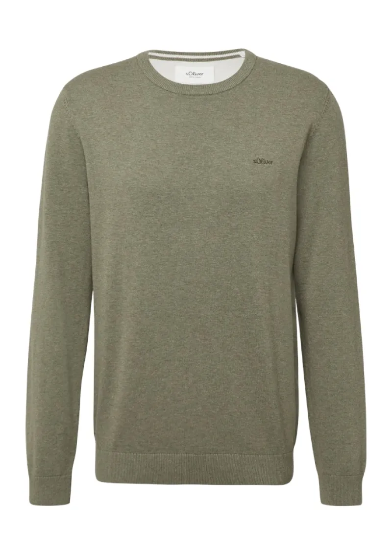 s.Oliver Pullover & Sweatshirts|Big Boys*Strickpullover olive