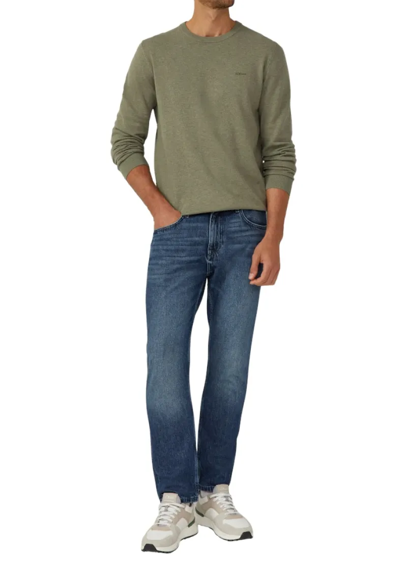 s.Oliver Pullover & Sweatshirts|Big Boys*Strickpullover olive