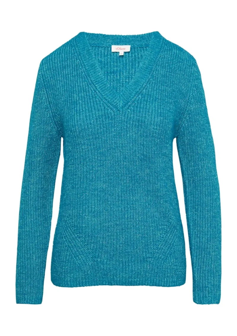 s.Oliver Pullover & Sweatshirts*Strickpullover petrol