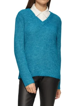 s.Oliver Pullover & Sweatshirts*Strickpullover petrol