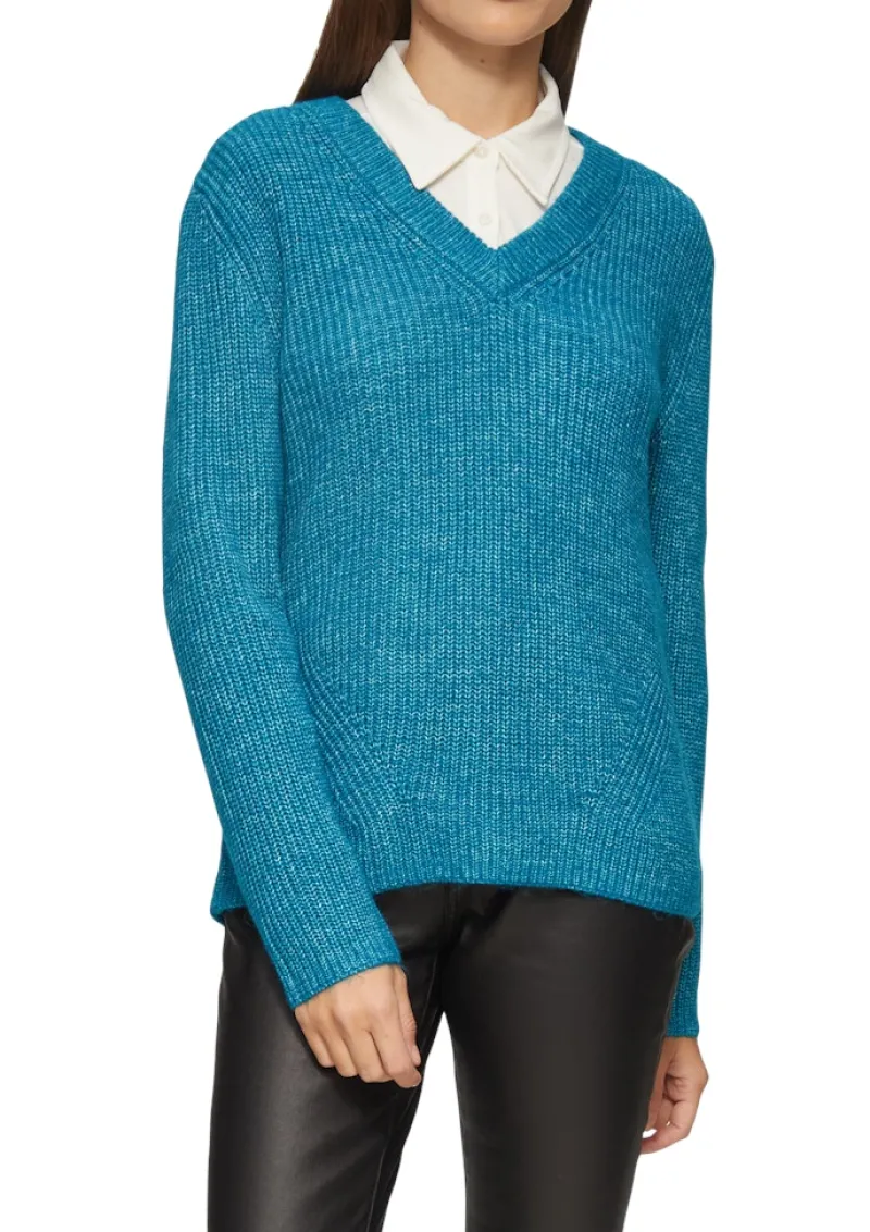 s.Oliver Pullover & Sweatshirts*Strickpullover petrol