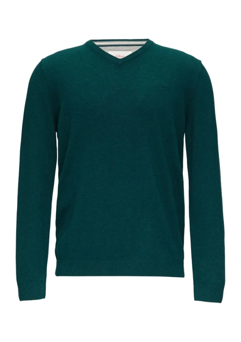 s.Oliver Pullover & Sweatshirts|Big Boys*Strickpullover petrol