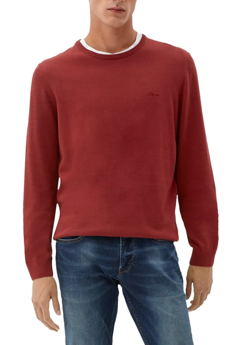 s.Oliver Pullover & Sweatshirts|Big Boys*Strickpullover Rot