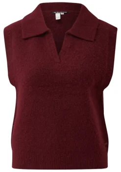 QS Pullover & Sweatshirts*Strickpullover Rot