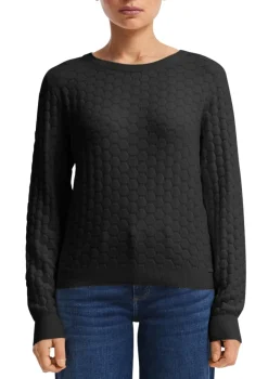 QS Pullover & Sweatshirts*Strickpullover Schwarz