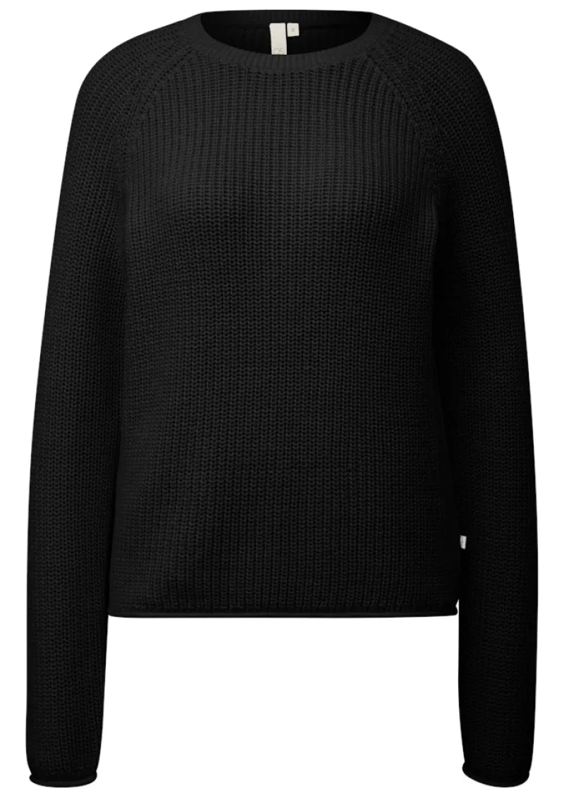 QS Pullover & Sweatshirts*Strickpullover Schwarz