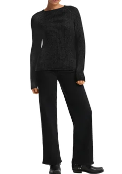 QS Pullover & Sweatshirts*Strickpullover Schwarz