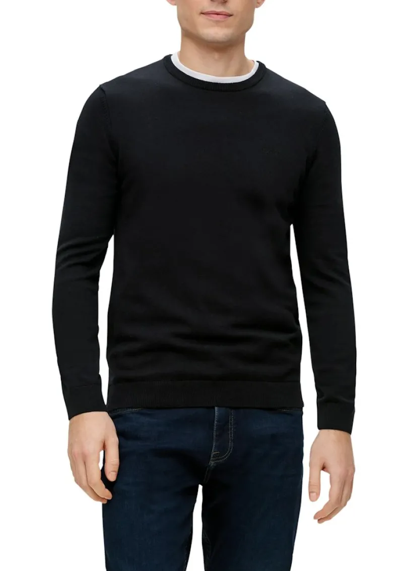s.Oliver Pullover & Sweatshirts|Big Boys*Strickpullover Schwarz