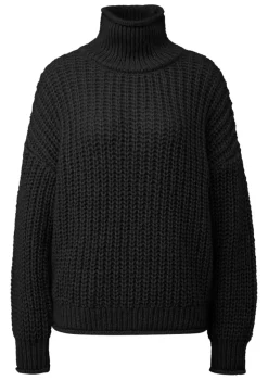 QS Pullover & Sweatshirts*Strickpullover Schwarz