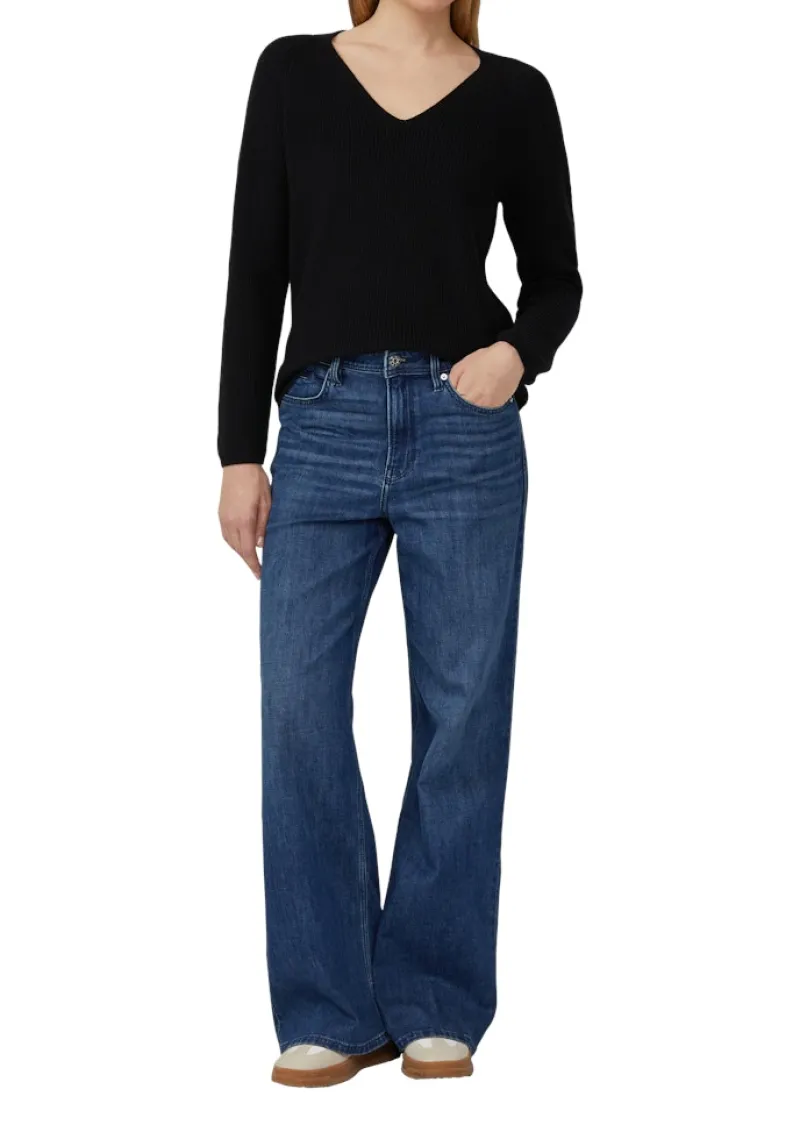 s.Oliver Pullover & Sweatshirts*Strickpullover Schwarz