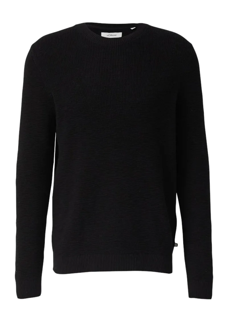 s.Oliver Pullover & Sweatshirts|Big Boys*Strickpullover Schwarz