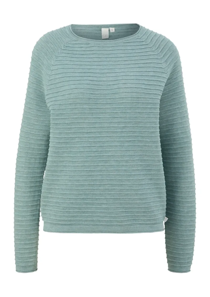 QS Pullover & Sweatshirts*Strickpullover Türkis