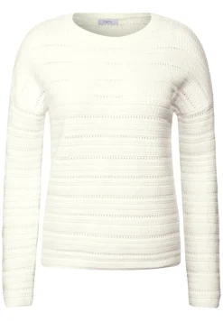 Cecil Pullover & Sweatshirts*Strickpullover vanilla white