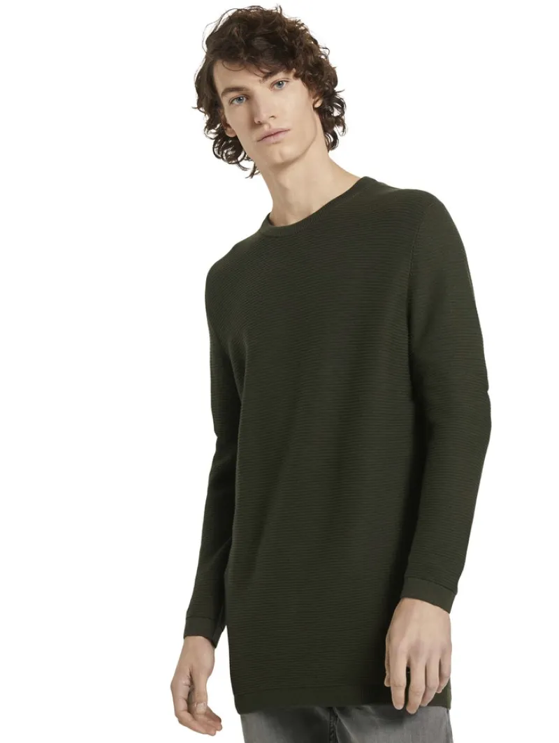 Tom Tailor Denim Pullover & Sweatshirts*Strickpullover woodland green