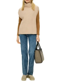 s.Oliver Pullover & Sweatshirts*Strickpullunder Beige