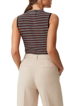 Comma Pullover & Sweatshirts*Strickpullunder Schwarz